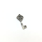 Alloy Rhodium Color Key Charm | Bellaire Wholesale