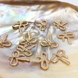 Alloy Ribbon Charm, Bow charm | Bellaire Wholesale Etsy