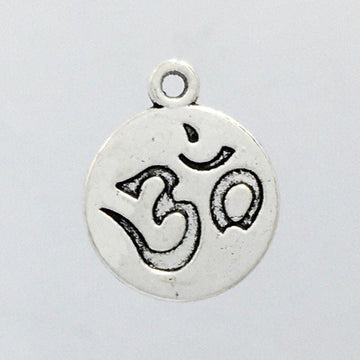 Om Round Charm, Alloy Charm | Bellaire Wholesale Etsy