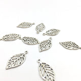 28mm Filigree Leaf Charm | Bellaire Wholesale Etsy