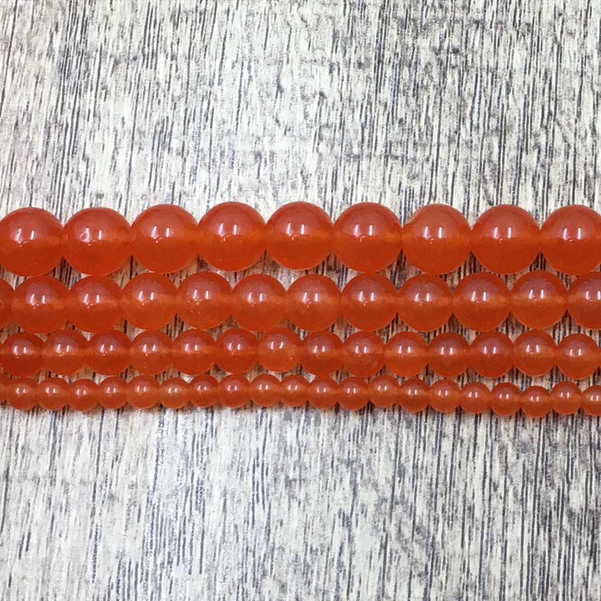 Orange Jade Bead | Bellaire Wholesale