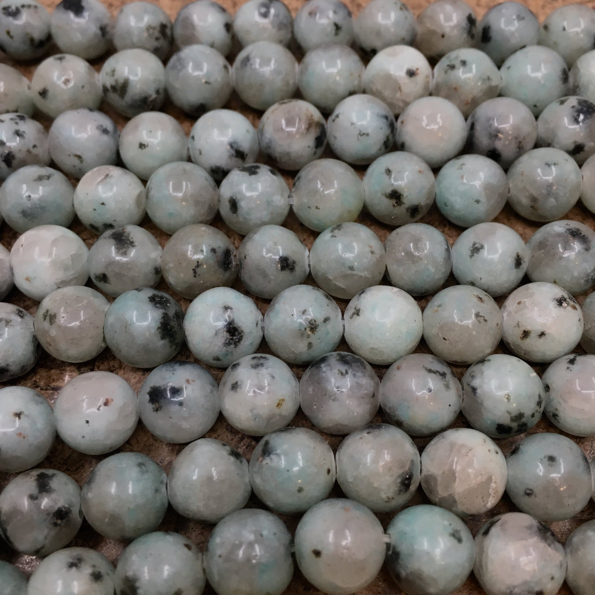 Kiwi Jasper Bead, | Bellaire Wholesale