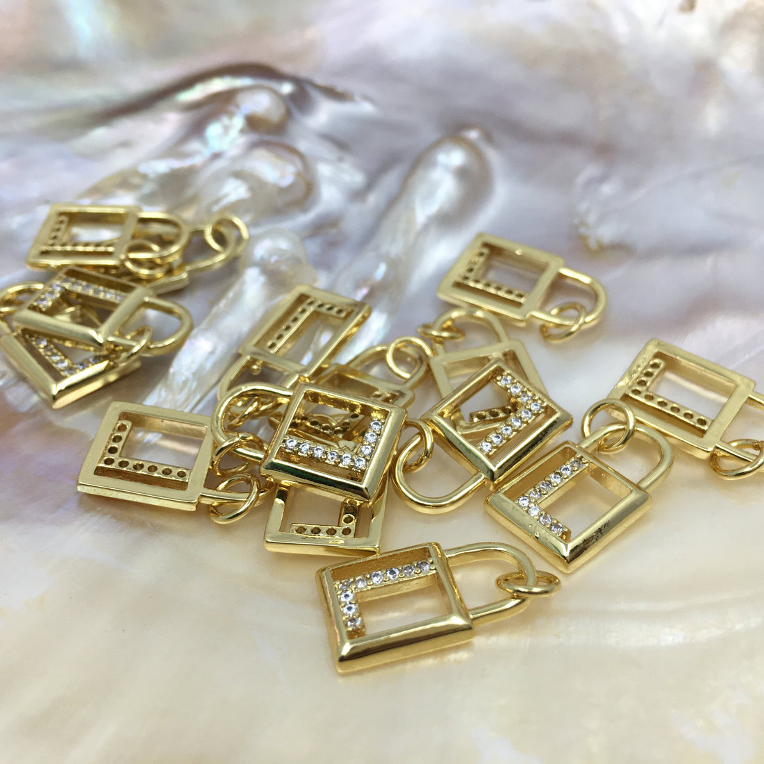 Lock Pendant Charm | Bellaire Wholesale