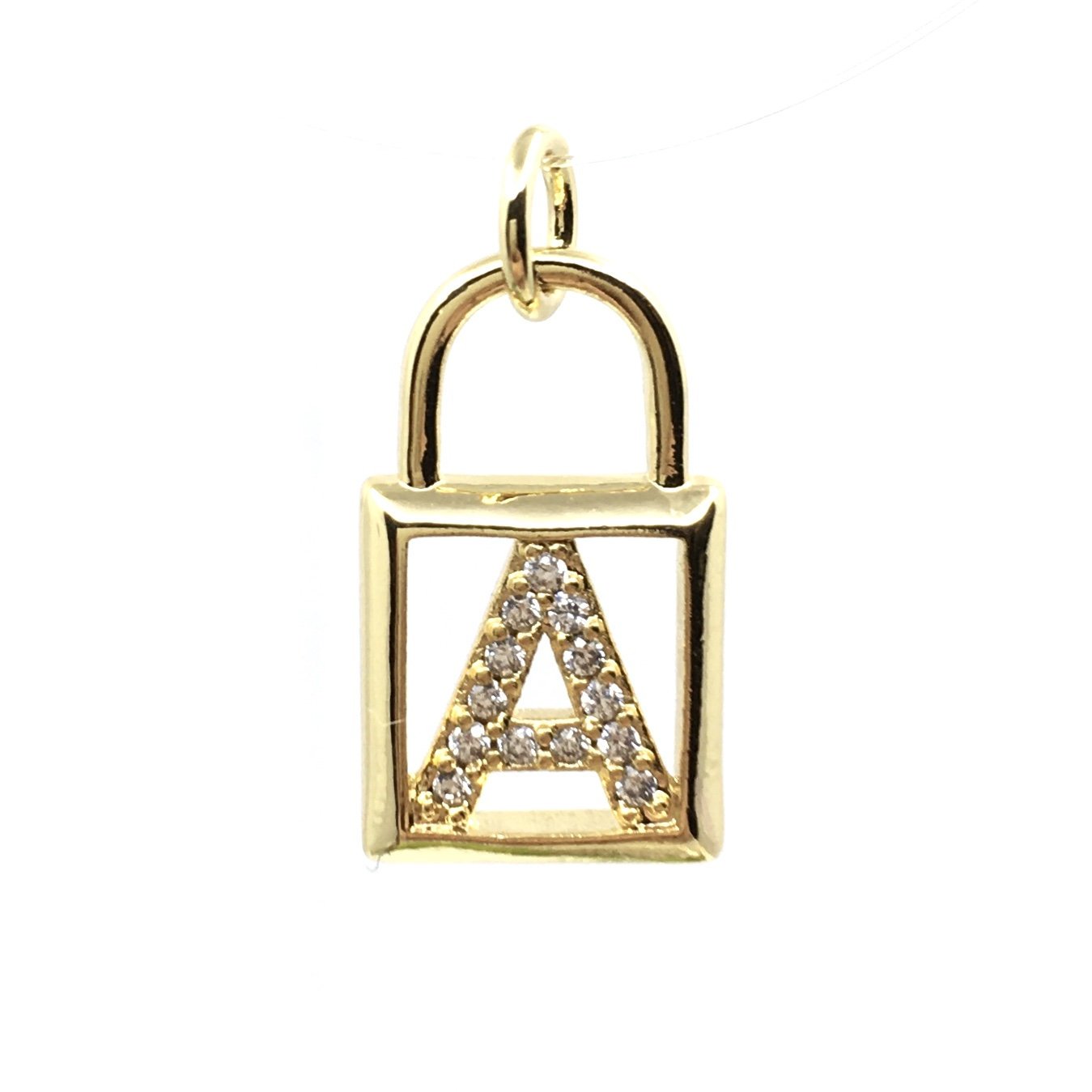 Lock Pendant Charm | Bellaire Wholesale