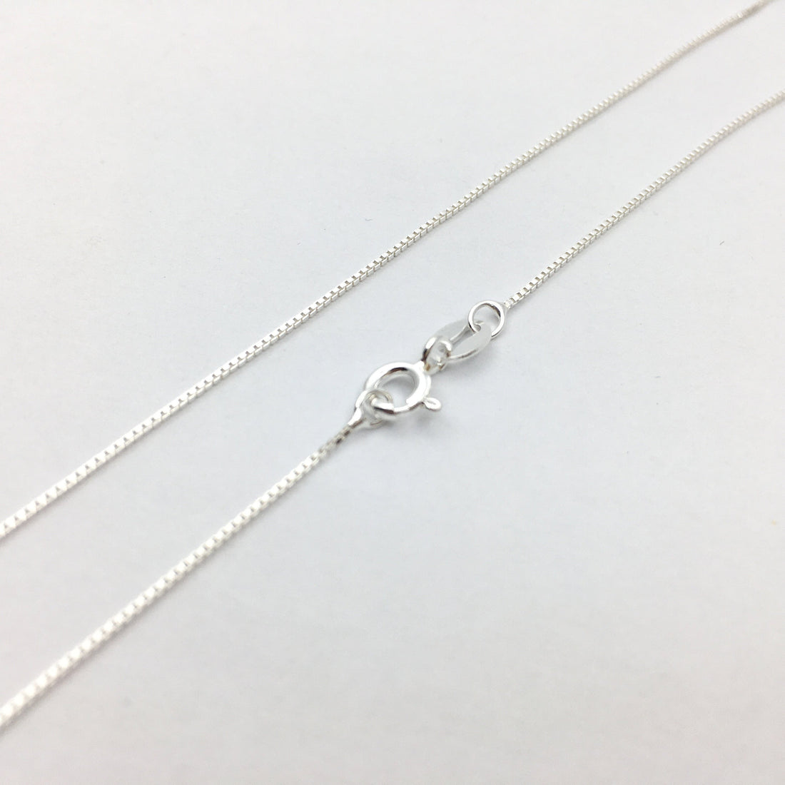 Sterling Silver Box Chain 16 and 18 inch | Bellaire Wholesale