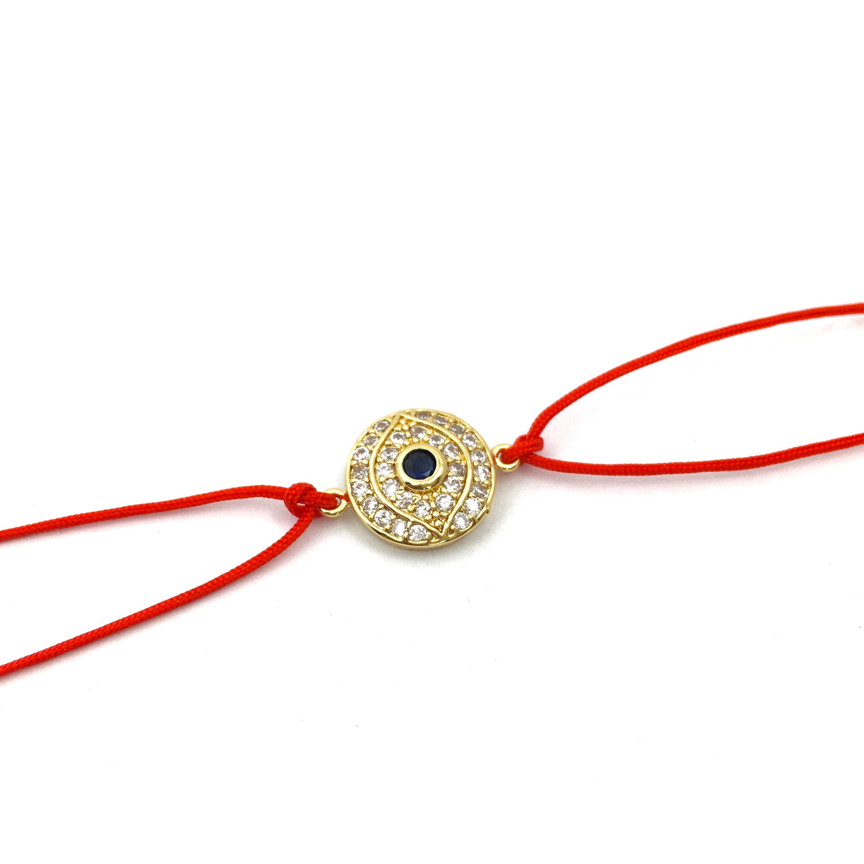Rhodium & Gold Evil Eye Connectors | Bellaire Wholesale