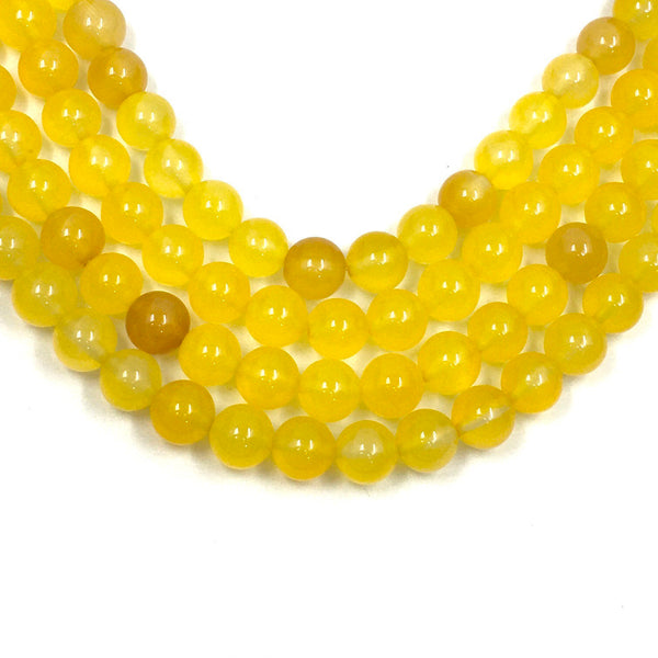 Yellow Agate Beads | Bellaire Wholesale