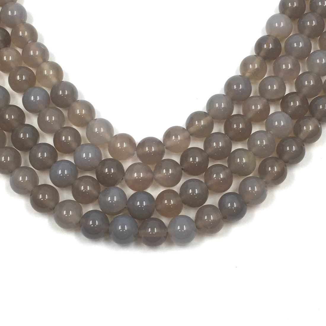 Gray Agate Beads | Bellaire Wholesale