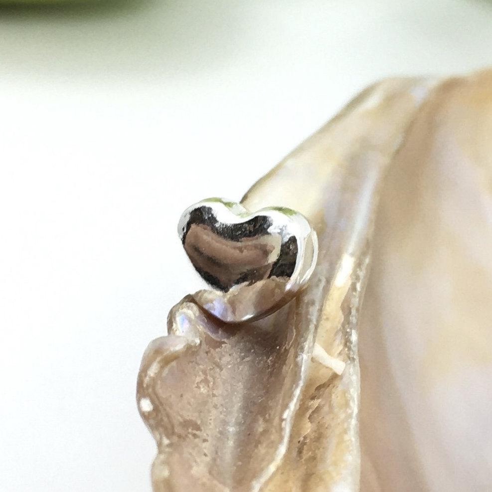 Heart Sterling Silver Charm | Bellaire Wholesale