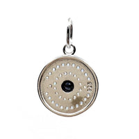 Round Sterling Silver Evil Eye Charm | Bellaire Wholesale