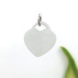 Sterling Silver Heart Charm with loop | Bellaire Wholesale