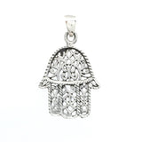 Hamsa Flat sterling Silver Charm | Bellaire Wholesale