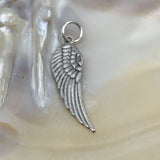 Angel Wings Sterling Silver Flat Charm | Bellaire Wholesale