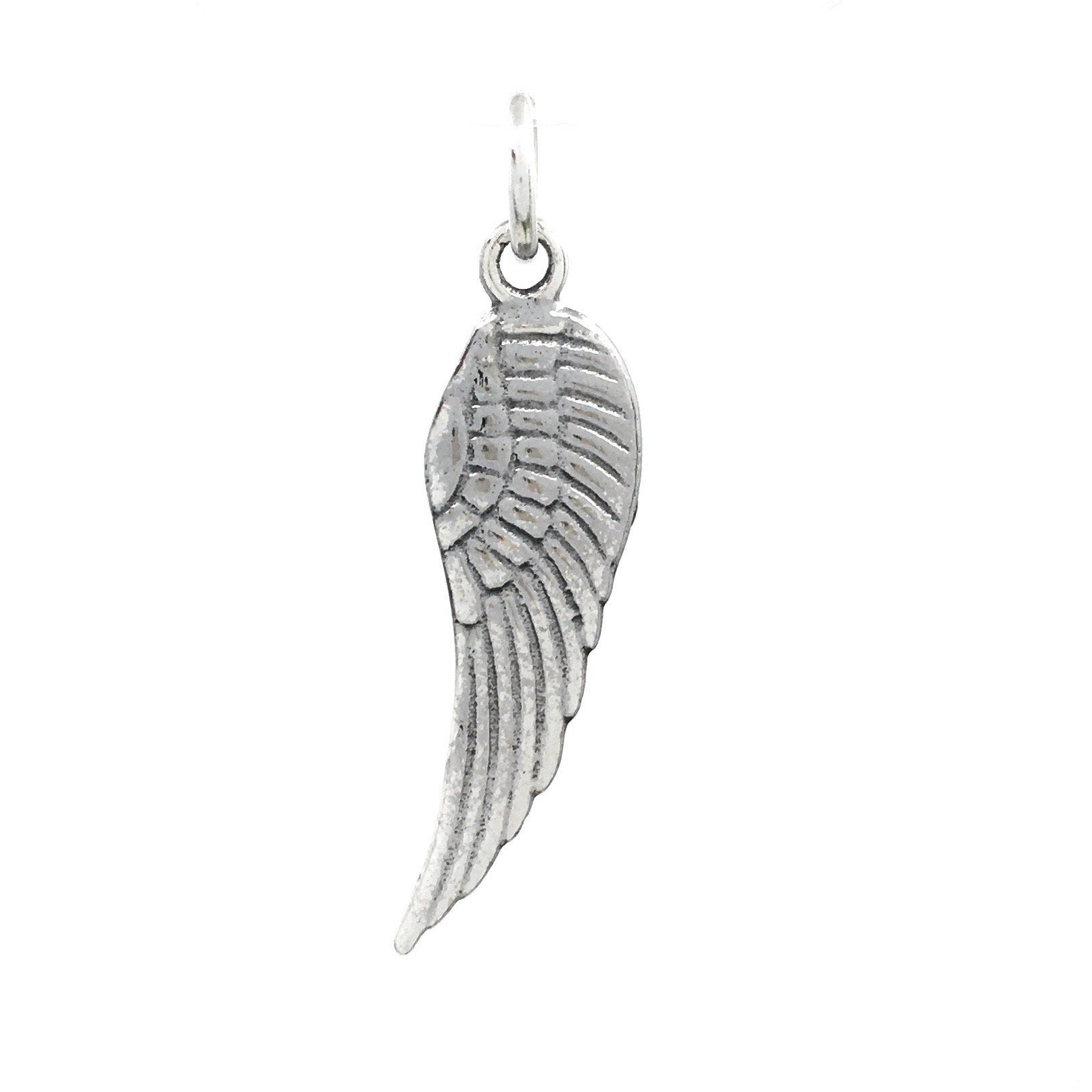 Angel Wings Sterling Silver Flat Charm | Bellaire Wholesale