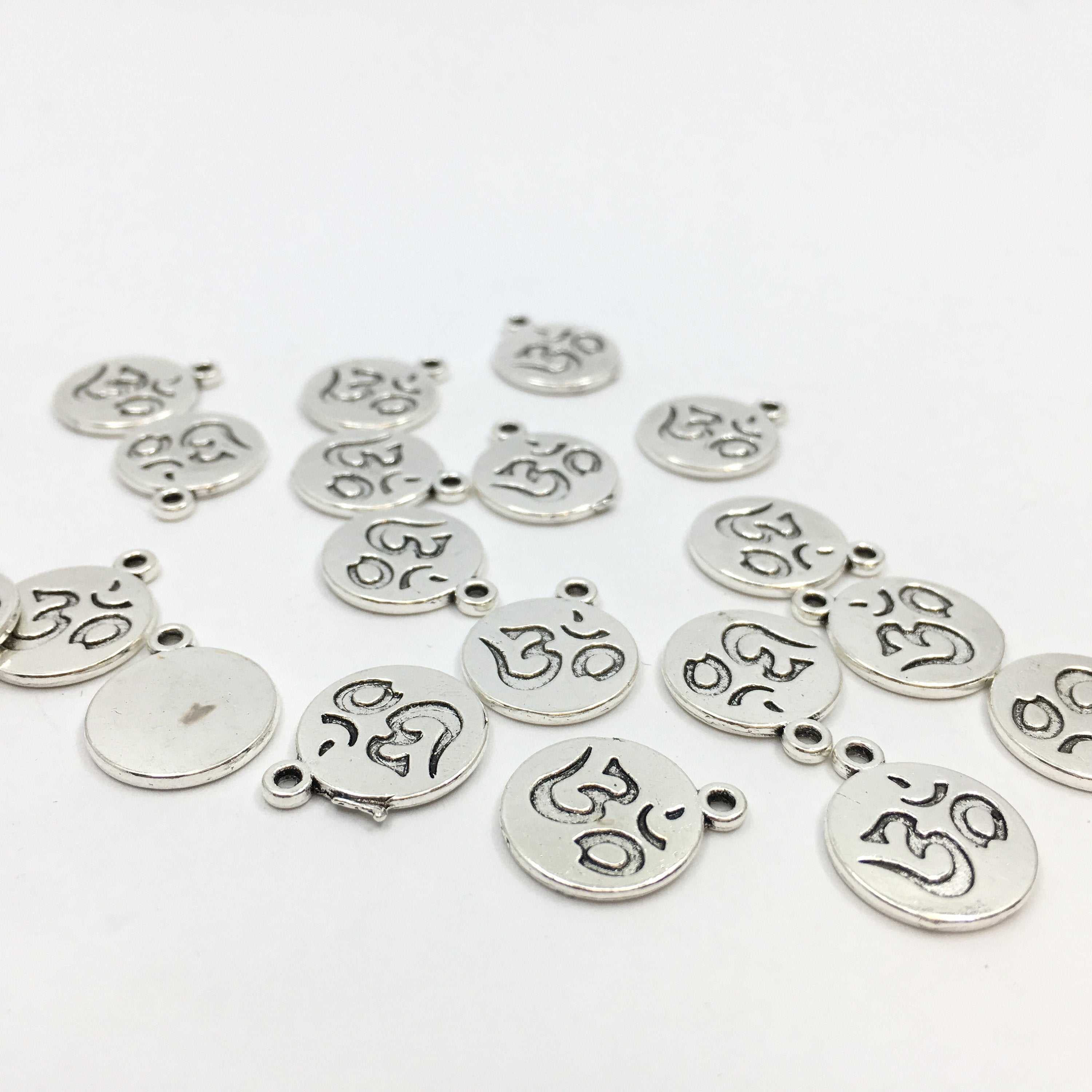 Om Round Charm, Alloy Charm | Bellaire Wholesale Etsy