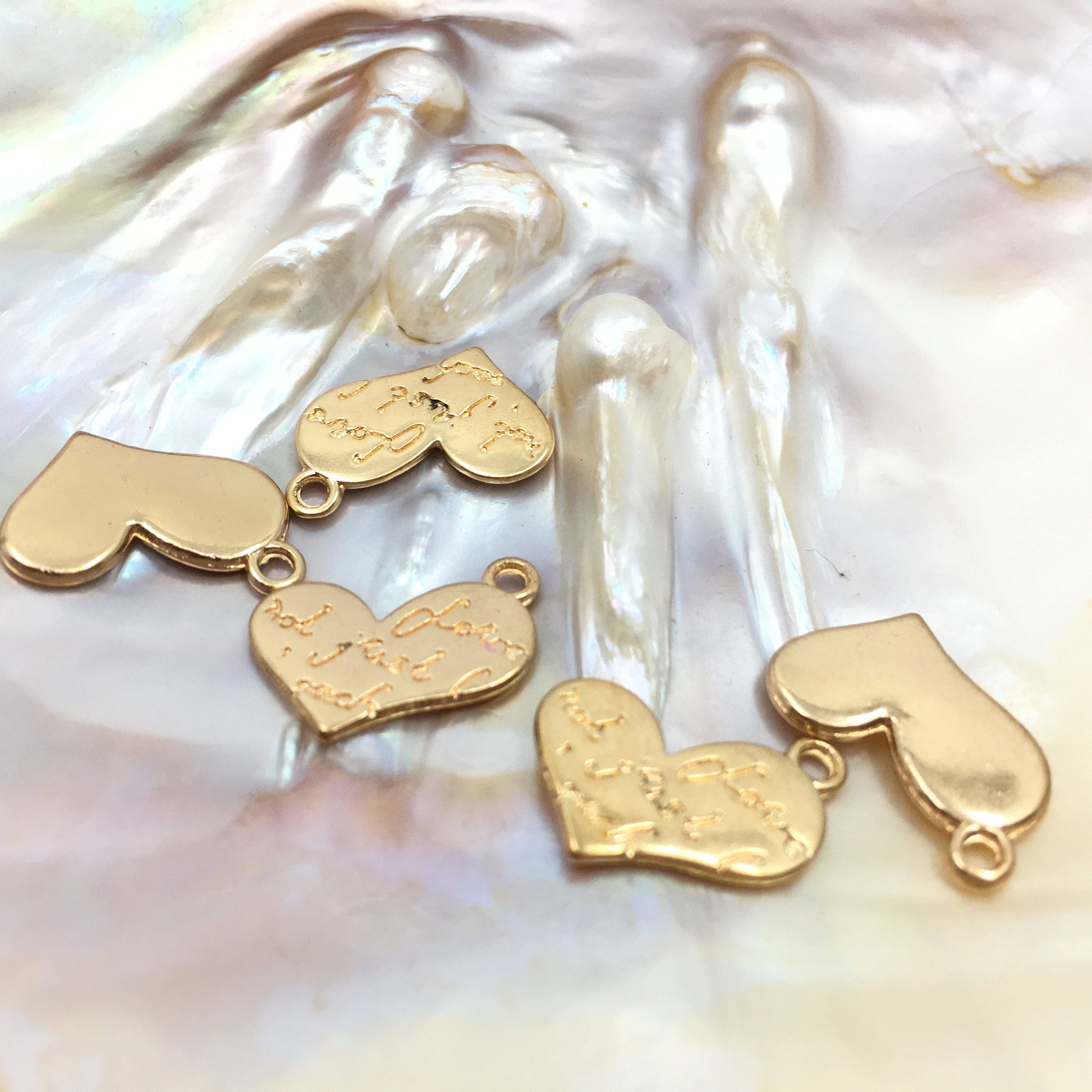 Love Saying Charm, Heart Charm | Bellaire Wholesale Etsy