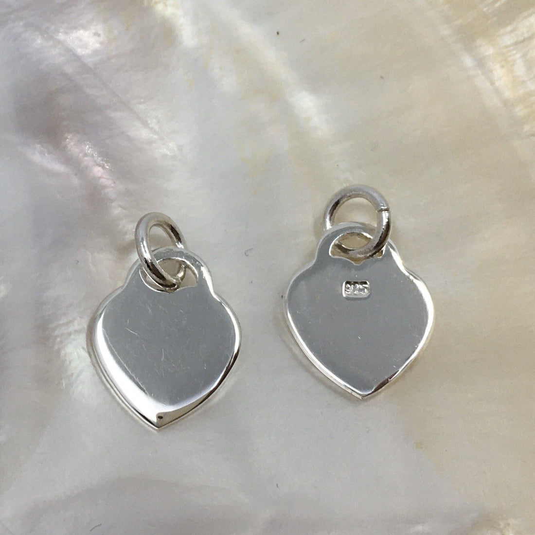 Sterling Silver Heart Charm with loop | Bellaire Wholesale