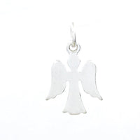 Small Angel Sterling Silver Flat Charm | Bellaire Wholesale