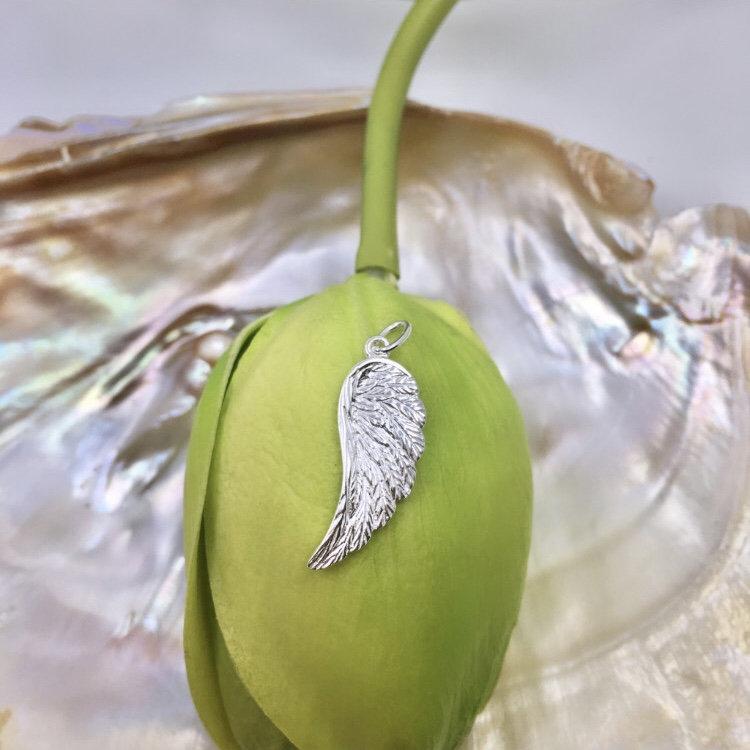 Angel Wing Sterling Silver Charm | Bellaire Wholesale