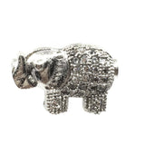 Elephant Bead with Cubic Zirconia | Bellaire Wholesale