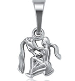 Zodiac Signs Rhodium Charm, Rhodium Plated