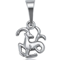 Zodiac Signs Rhodium Charm, Rhodium Plated