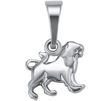 Zodiac Signs Rhodium Charm, Rhodium Plated