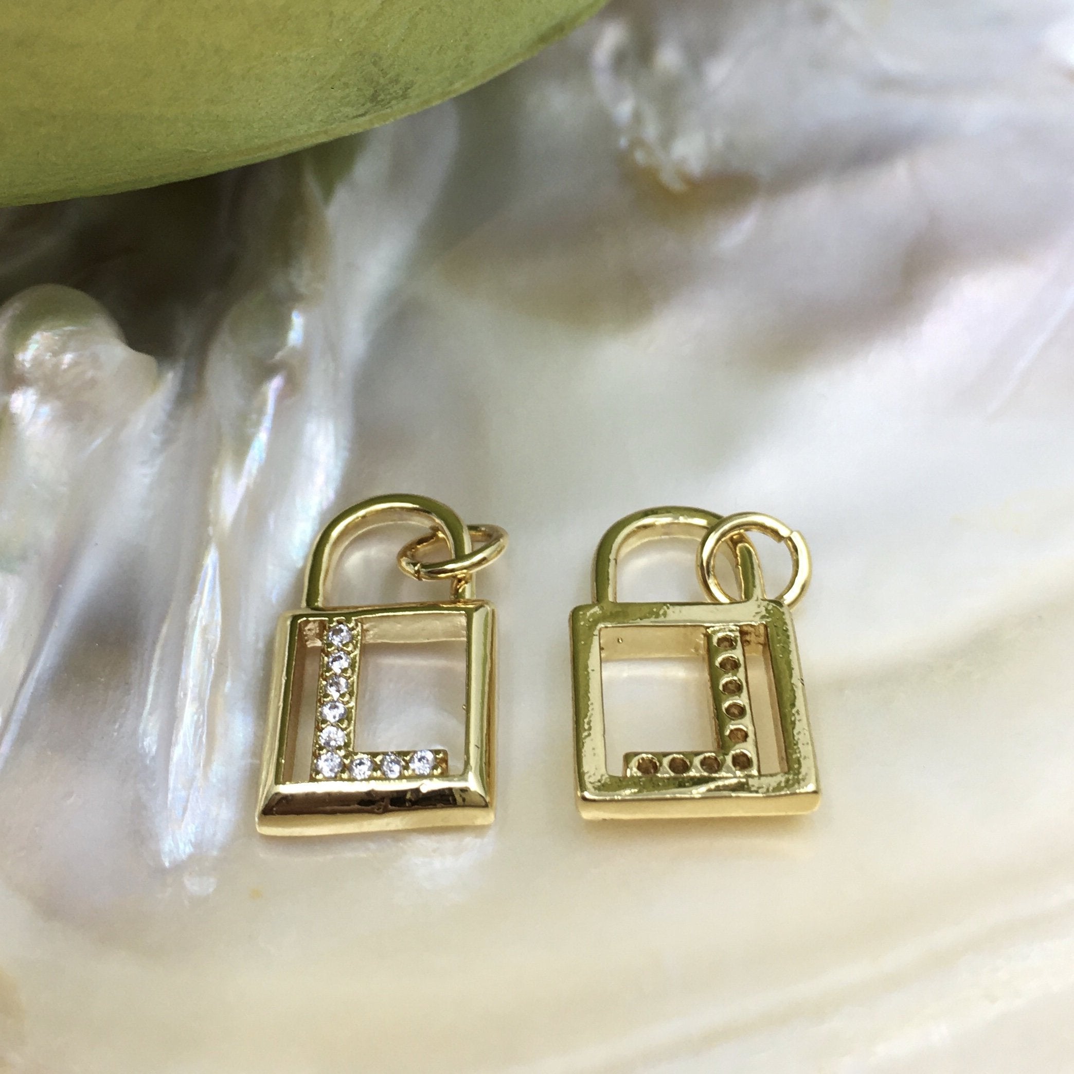Lock Pendant Charm | Bellaire Wholesale