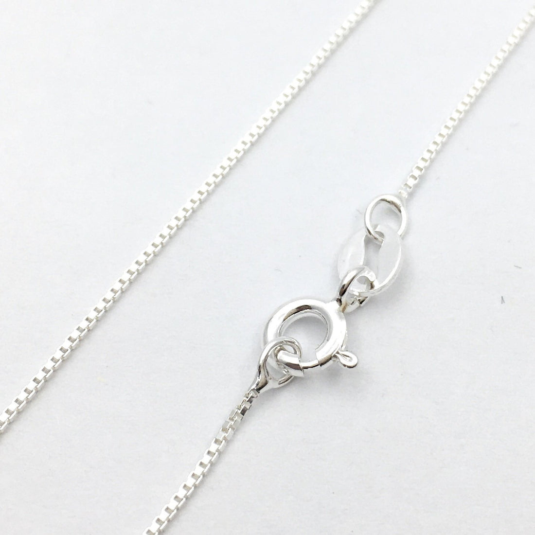 Sterling Silver Box Chain 16 and 18 inch | Bellaire Wholesale