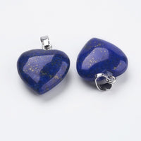 Gem Stone heart Pendant,  Rose Quartz | Bellaire Wholesale
