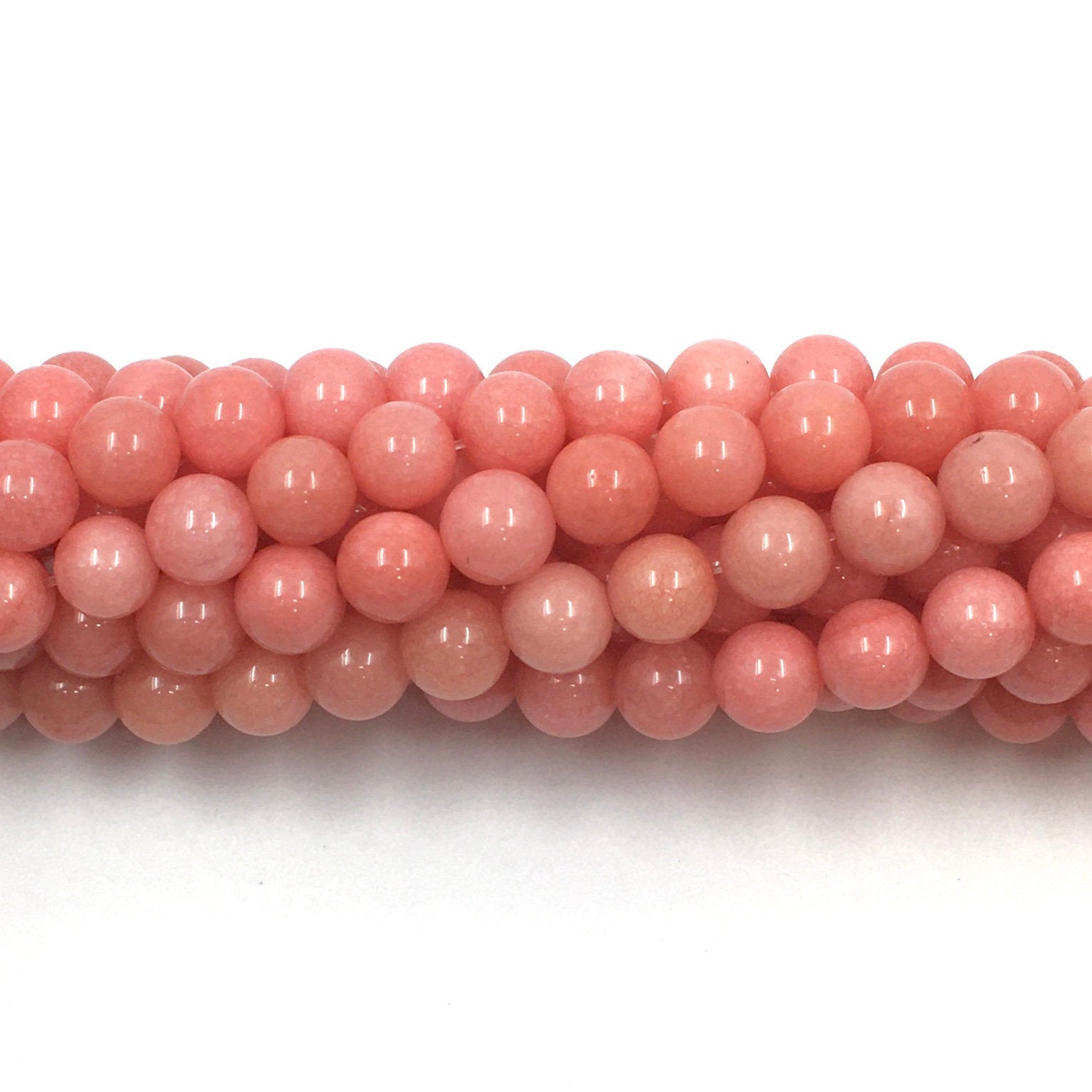 Peach Milky Jade Stone | Bellaire Wholesale