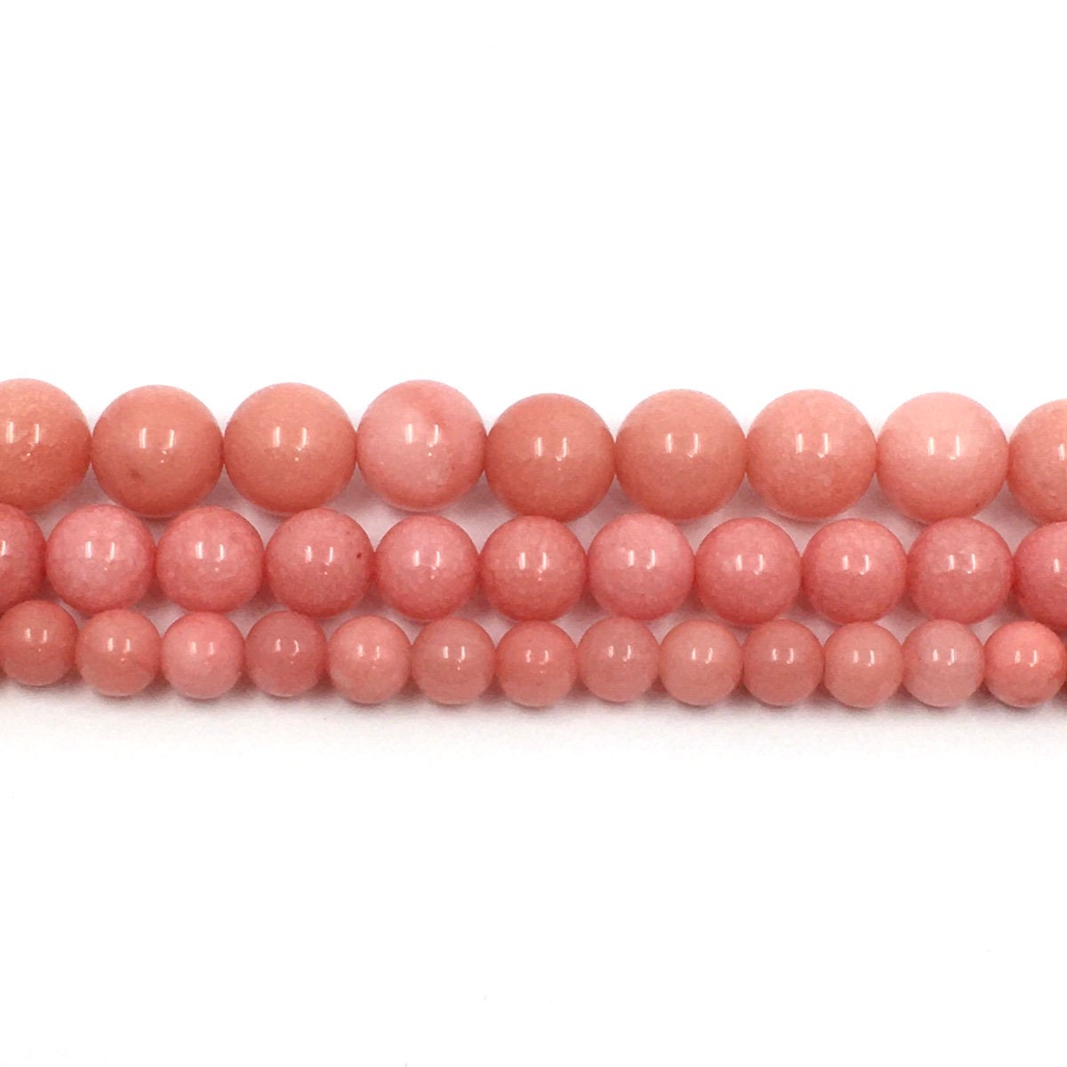 Peach Milky Jade Stone | Bellaire Wholesale