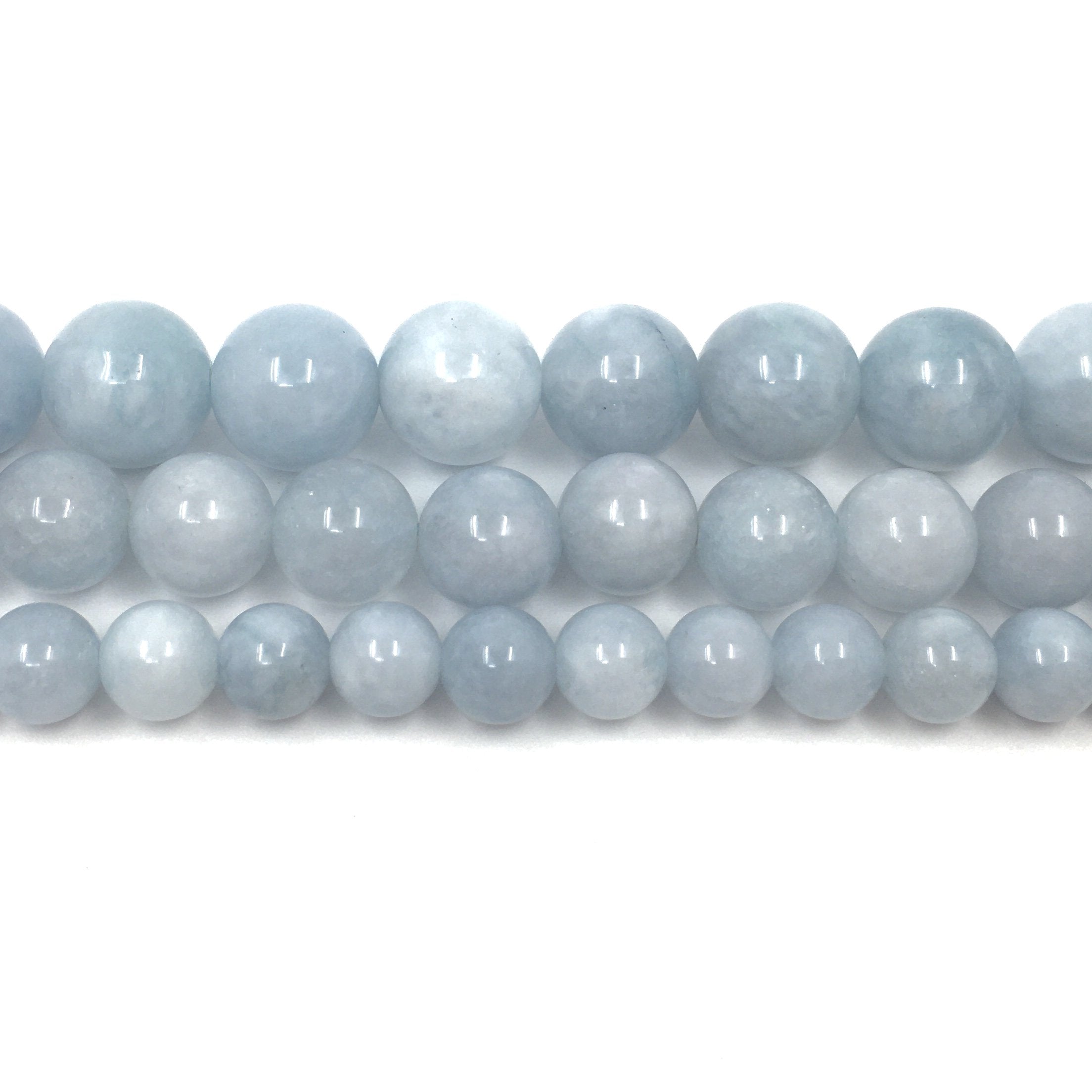 Aqua Blue Milky Jade Stone | Bellaire Wholesale