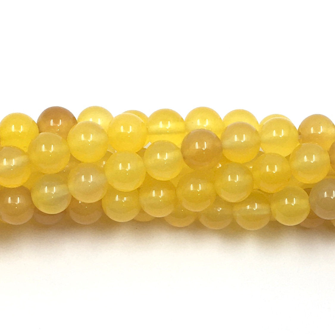 Yellow Agate Beads | Bellaire Wholesale