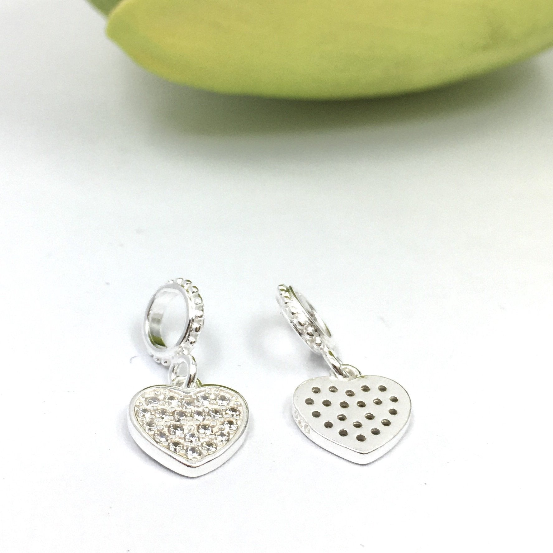 Gold/Silver Plated Flat Heart Charm | Bellaire Wholesale
