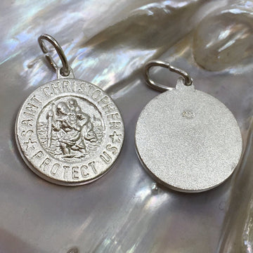 Saint Christopher Sterling Silver Charm | Bellaire Wholesale
