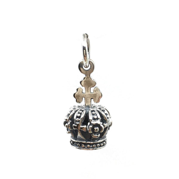 Crown Pendant 3D sterling Silver Charm | Bellaire Wholesale