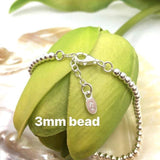 3mm Sterling Silver Bracelet with Lobster Lock | Bellaire Wholesale