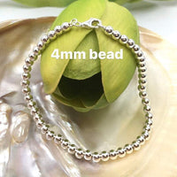 4mm Sterling Silver Bracelet w/ Lobster Lock | Bellaire Wholesale