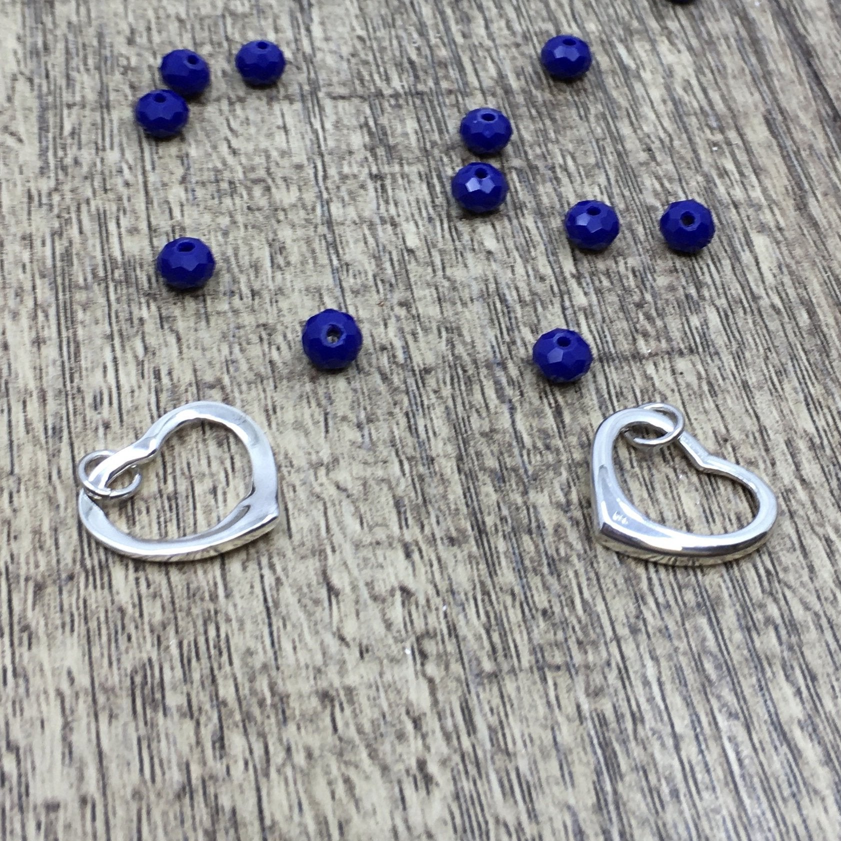 Sterling Silver Sharp Heart Charm | Bellaire Wholesale