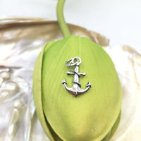 Anchor Pendant 3D sterling Silver Charm | Bellaire Wholesale