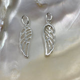 Angel Wings Sterling Silver Flat Cut Charm | Bellaire Wholesale