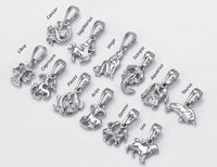 Zodiac Signs Rhodium Charm, Rhodium Plated