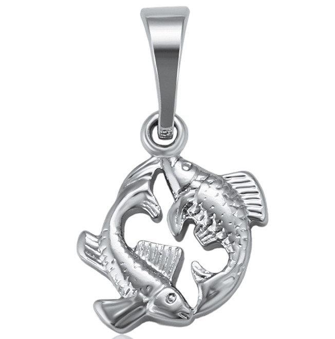 Zodiac Signs Rhodium Charm, Rhodium Plated