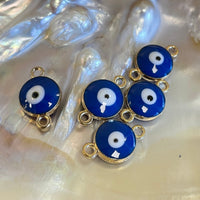 Alloy Evil Eye Connector, Evil Eye Connector  | Bellaire Wholesale