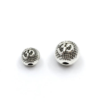 Alloy Om Bead, Yoga Bead, Mala Bead  | Bellaire Wholesale