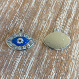 Rhinestone Evil Eye Charm, Evil Eye Charm  | Bellaire Wholesale