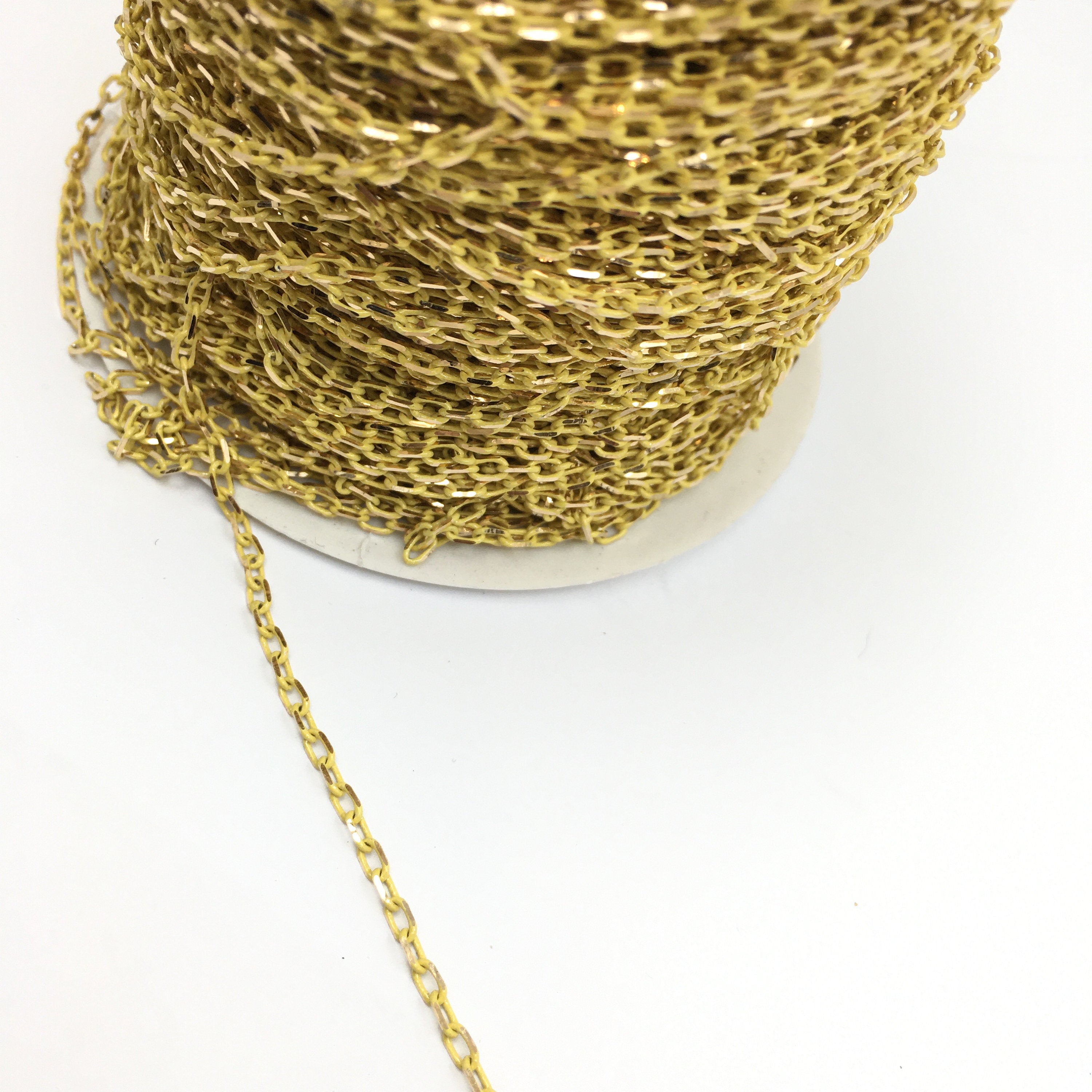 Alloy Yellow Gold and Gold Link Chain | Bellaire Wholesale
