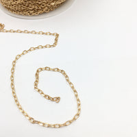 Alloy Yellow Gold and Gold Link Chain | Bellaire Wholesale