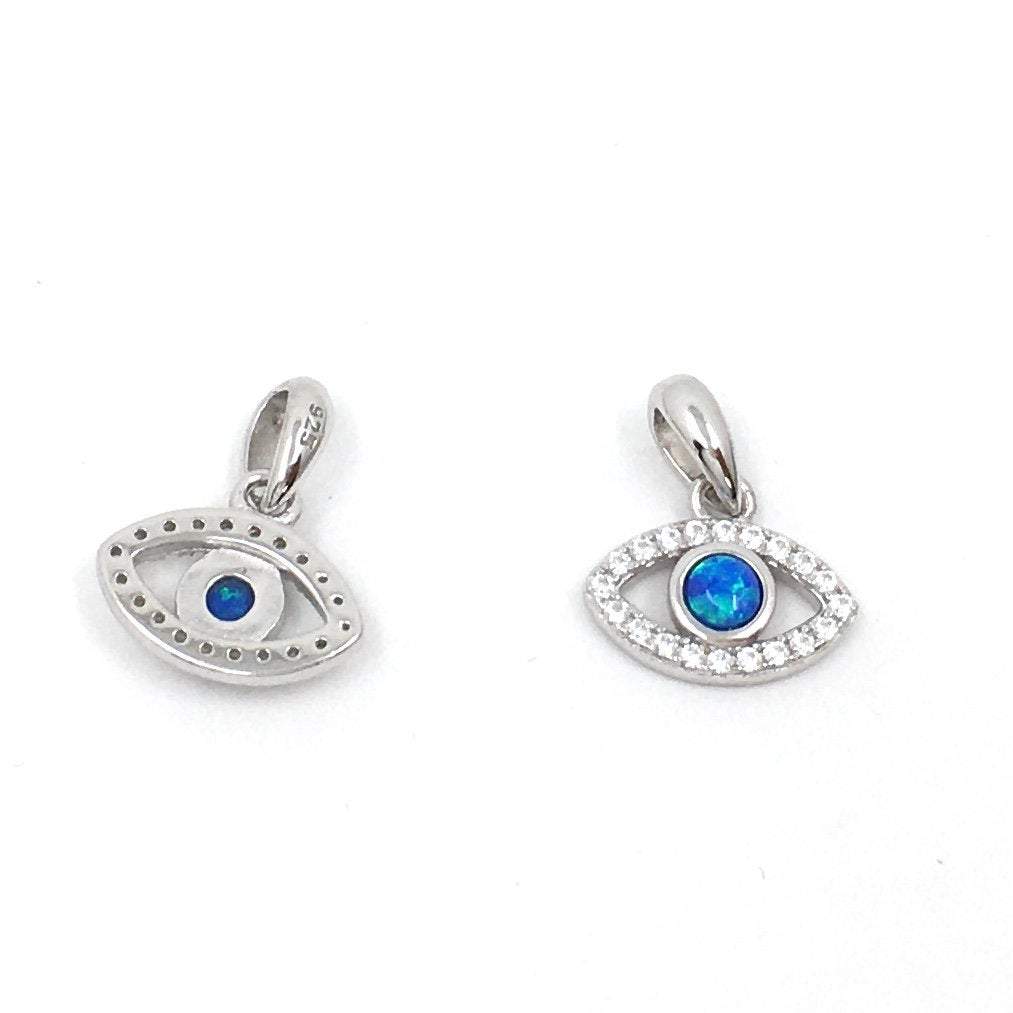 Sterling silver Evil Eye with Abelone | Bellaire Wholesale